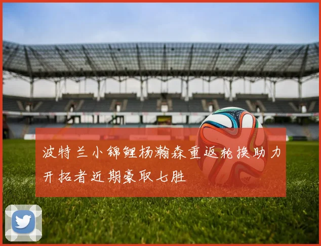 波特兰小锦鲤杨瀚森重返轮换助力开拓者近期豪取七胜